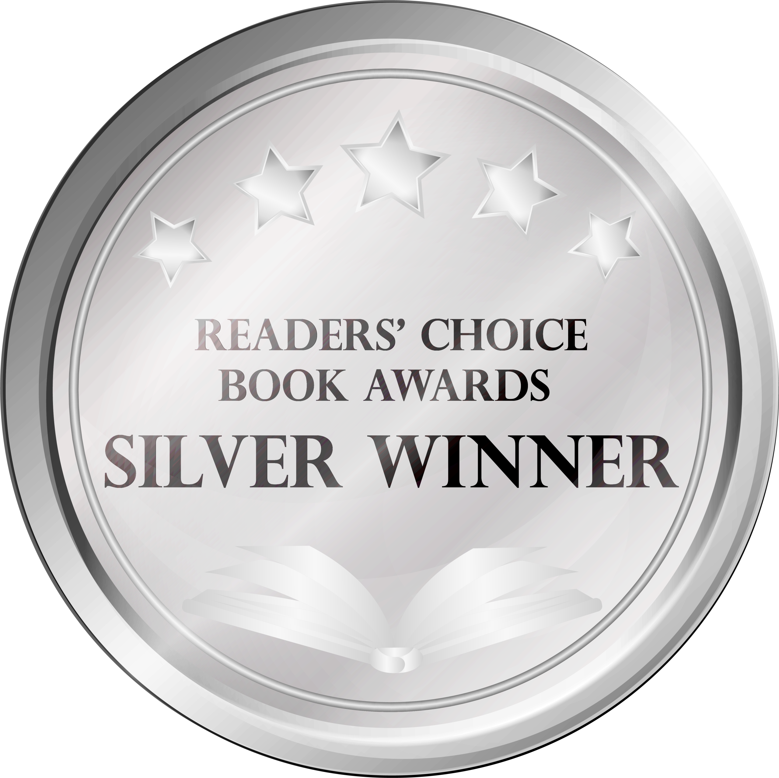 Readers’ Choice Book Awards Silver Winner badge