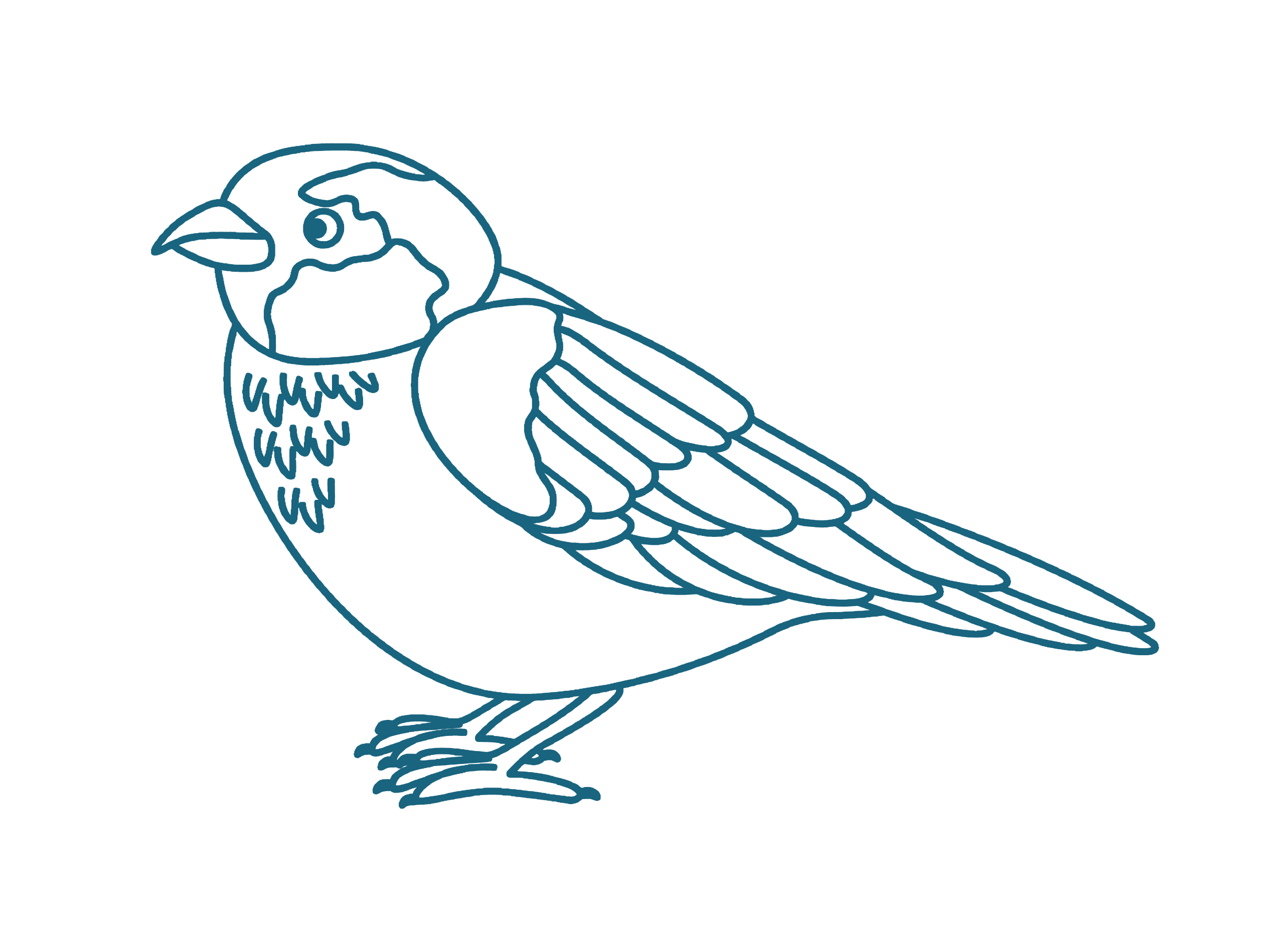 Illustration of Sparrow from The Song of the Overcomer